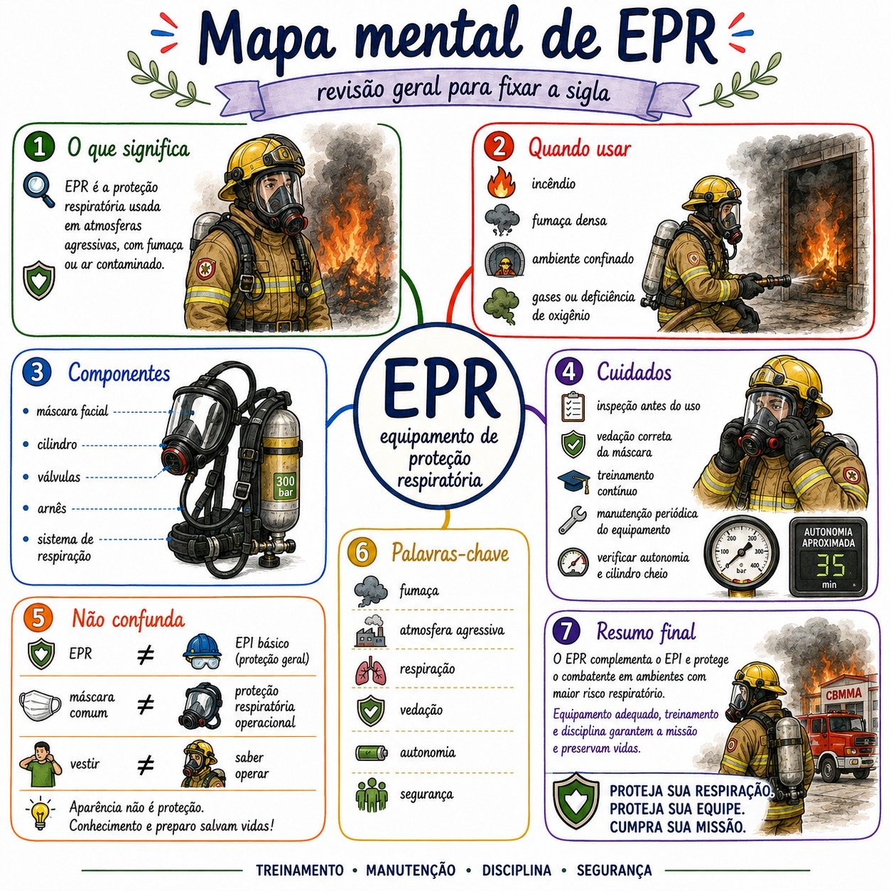 Amostra visual adicional do Kit Visual CBMMA 2026 para Soldado Combatente